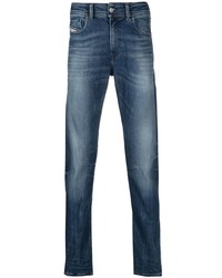 blaue enge Jeans von Diesel