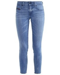 blaue enge Jeans von Diesel