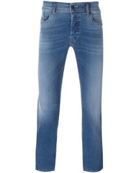 blaue enge Jeans von Diesel