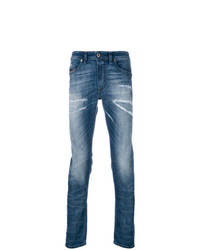 blaue enge Jeans von Diesel