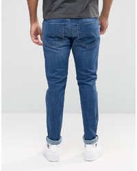 blaue enge Jeans von Diesel