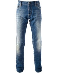 blaue enge Jeans von DSquared