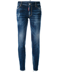 blaue enge Jeans von Dsquared2