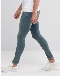 blaue enge Jeans von Asos