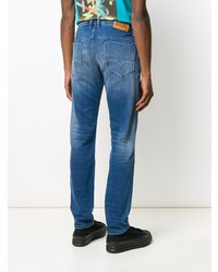 blaue enge Jeans von Diesel