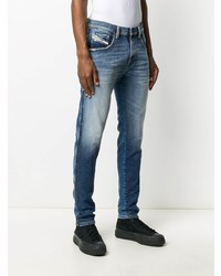 blaue enge Jeans von Diesel