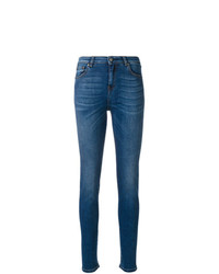 blaue enge Jeans von Fay