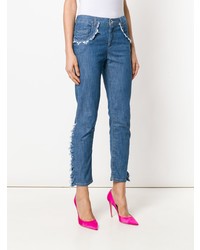 blaue enge Jeans von Boutique Moschino
