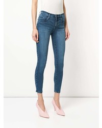 blaue enge Jeans von Nobody Denim