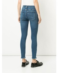 blaue enge Jeans von Nobody Denim