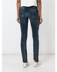 blaue enge Jeans von Diesel