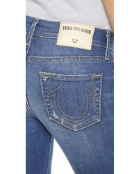 blaue enge Jeans von True Religion