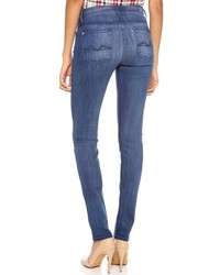 blaue enge Jeans von 7 For All Mankind