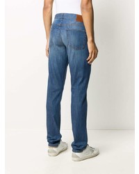 blaue enge Jeans von Canali