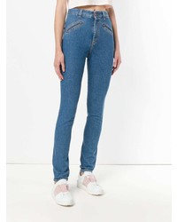 blaue enge Jeans von Fiorucci