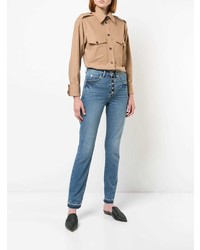 blaue enge Jeans von Eve Denim