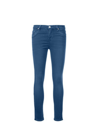 blaue enge Jeans von Hudson