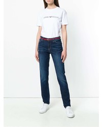 blaue enge Jeans von Emporio Armani