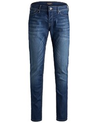 blaue enge Jeans von Jack & Jones