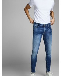 blaue enge Jeans von Jack & Jones