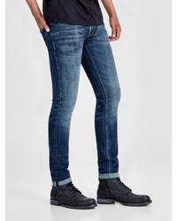 blaue enge Jeans von Jack & Jones