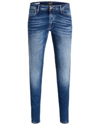 blaue enge Jeans von Jack & Jones