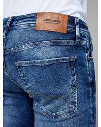 blaue enge Jeans von Jack & Jones