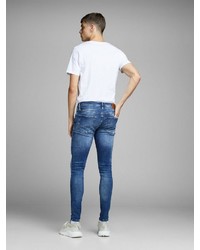 blaue enge Jeans von Jack & Jones