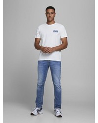 blaue enge Jeans von Jack & Jones