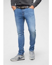 blaue enge Jeans von Jack & Jones