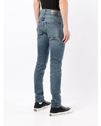 blaue enge Jeans von True Religion