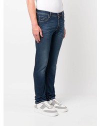 blaue enge Jeans von Jacob Cohen