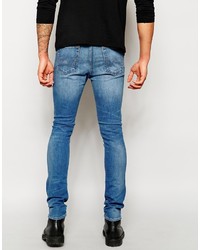 blaue enge Jeans von Edwin