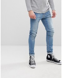 blaue enge Jeans von KIOMI