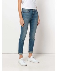 blaue enge Jeans von Frame Denim