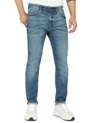 blaue enge Jeans von Lee
