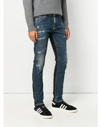 blaue enge Jeans von Philipp Plein