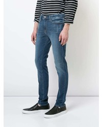 blaue enge Jeans von Frame Denim