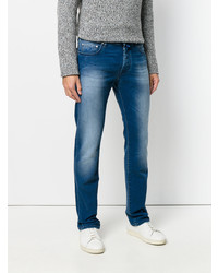 blaue enge Jeans von Jacob Cohen