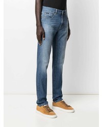 blaue enge Jeans von Z Zegna