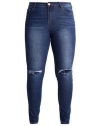 blaue enge Jeans von LOST INK