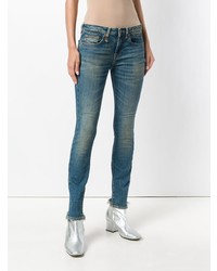 blaue enge Jeans von R13