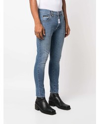 blaue enge Jeans von Philipp Plein