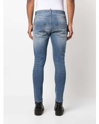 blaue enge Jeans von Philipp Plein