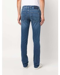 blaue enge Jeans von Sartoria Tramarossa