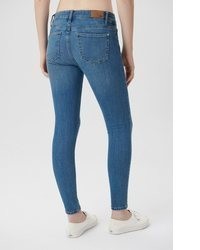 blaue enge Jeans von Mavi