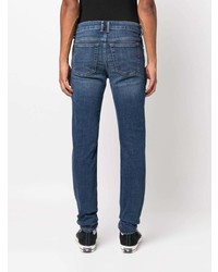 blaue enge Jeans von Diesel