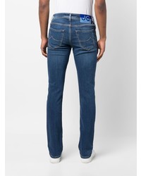 blaue enge Jeans von Jacob & Co.