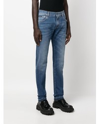 blaue enge Jeans von Dolce & Gabbana