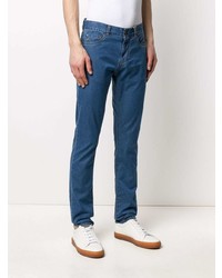 blaue enge Jeans von Canali